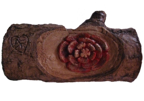 Rose Carving (Red & Gold)